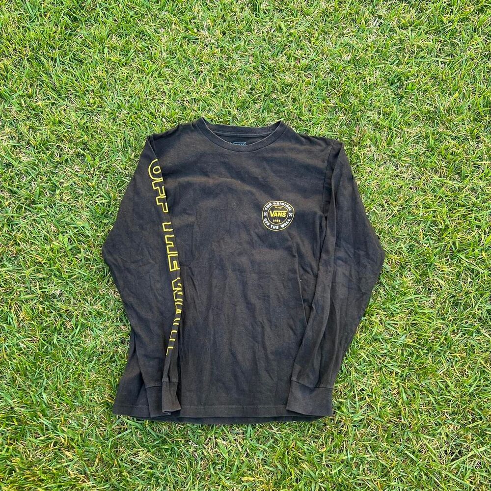 Vans Sleeve hit long sleeve tee mens size S Small